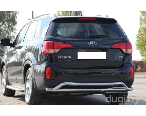 Задняя двойная труба для Kia Sorento 2013-...